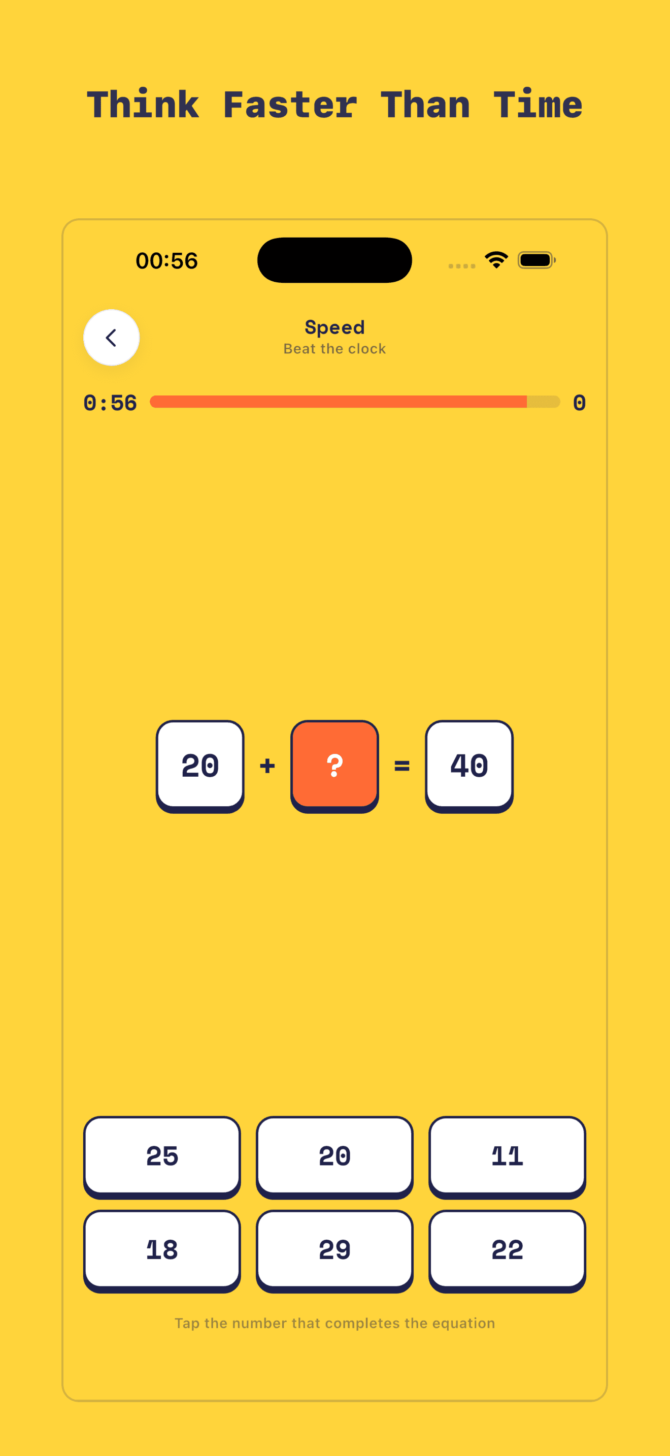 Quick Math speed round