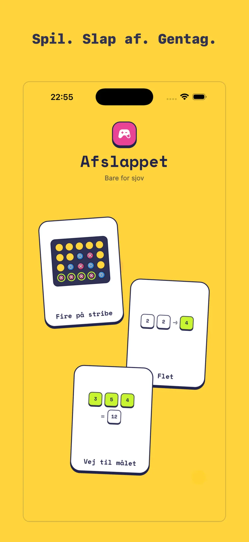 Afslappet: Fire på stribe, Flet, Vej til målet
