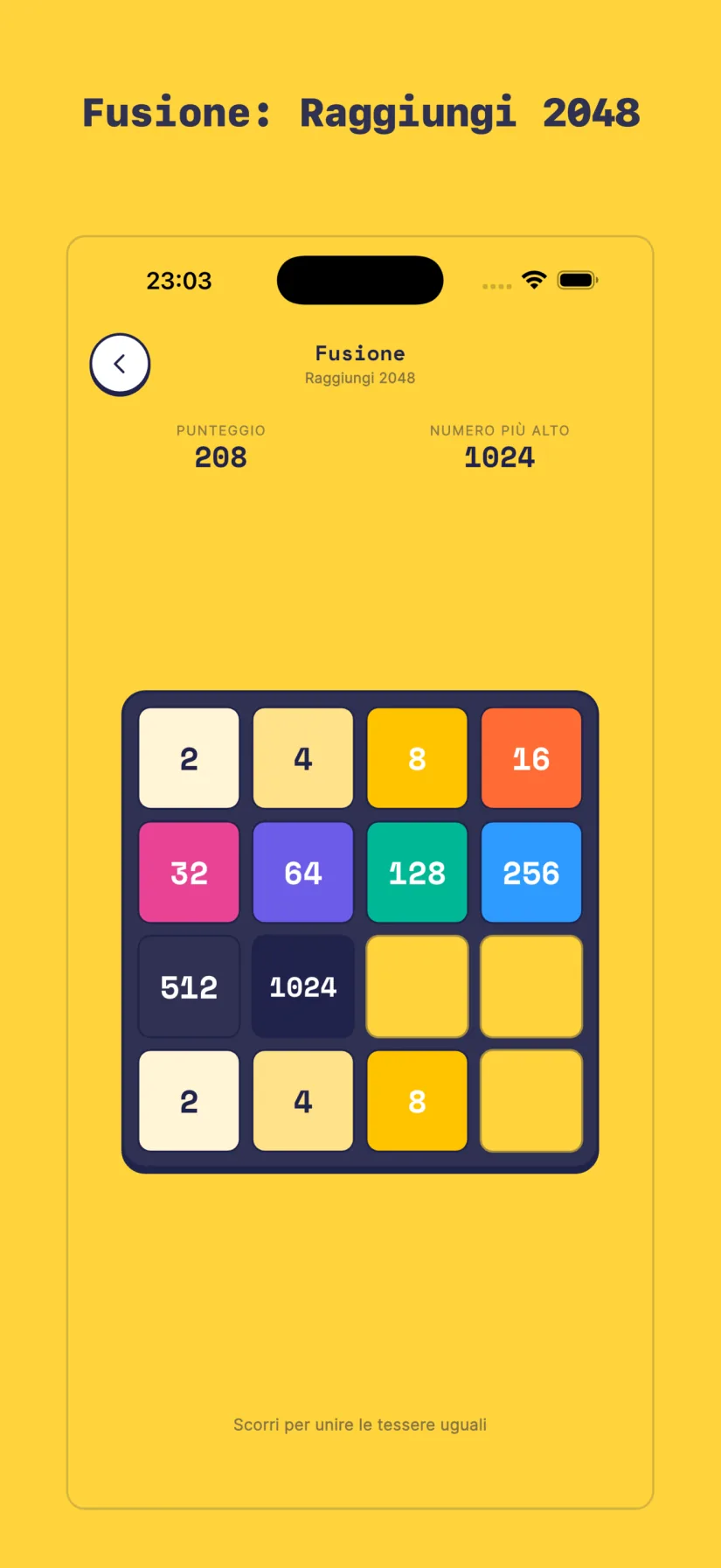 Fusione: Raggiungi 2048